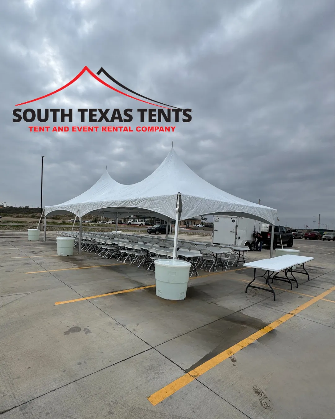 20 x 40 Marquee Staked Package WITHOUT walls