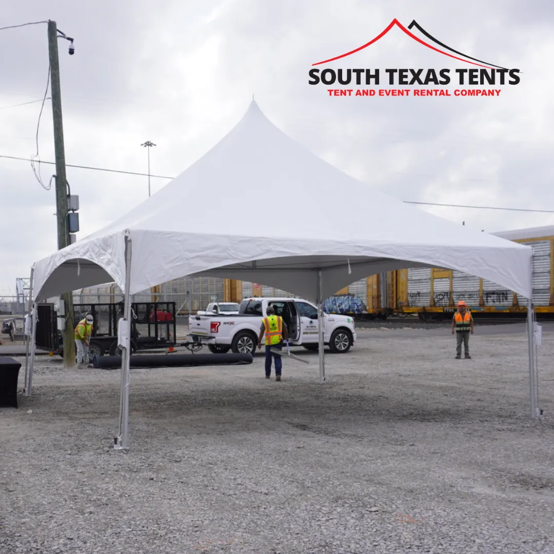 20 x 20 Marquee Staked Package with walls