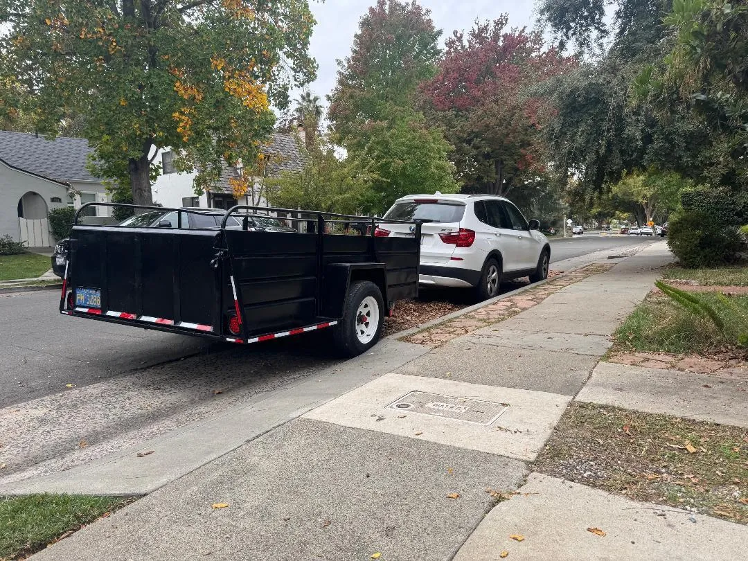 5X10 Box Utility Trailer