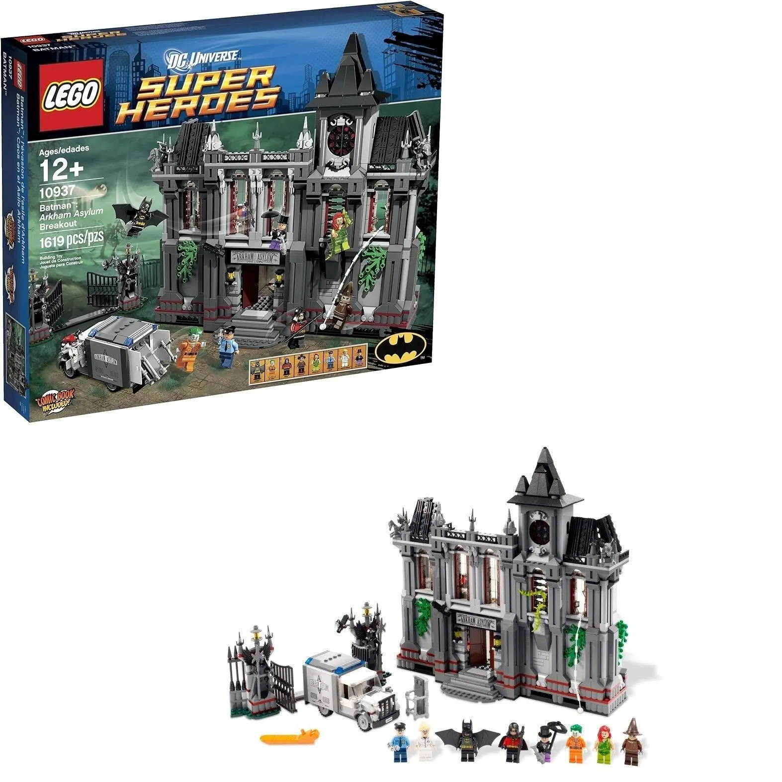 LEGO 10937 Super Heroes Batman Arkham Asylum Breakout