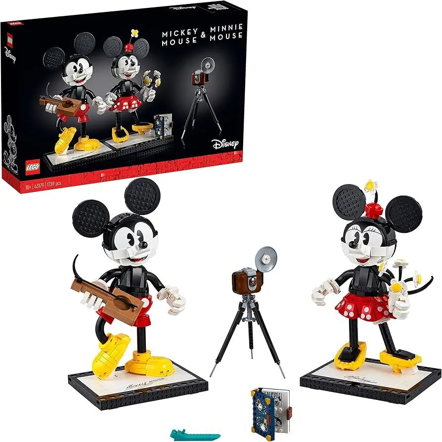 Mickey mouse en Minnie mouse 43179