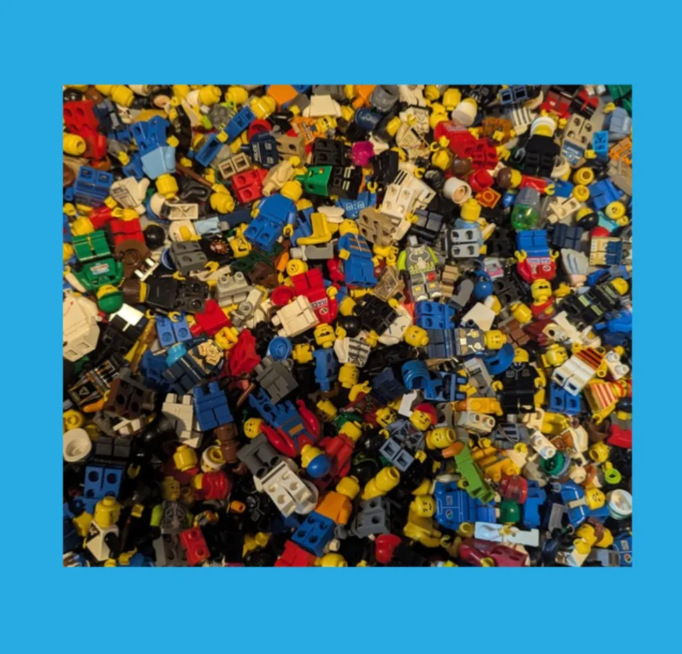 LEGO diy minifiguur