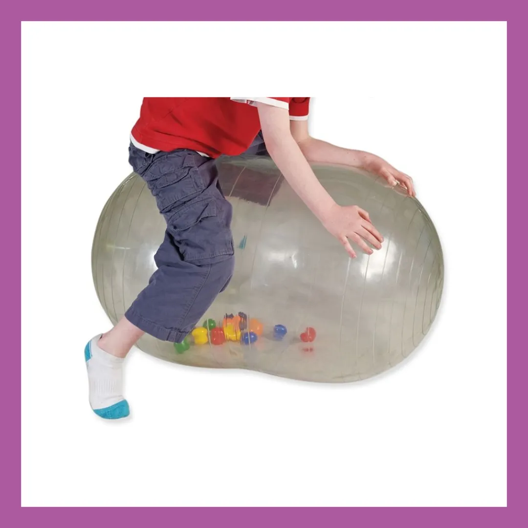 GYM 12 Clear Peanut Ball 