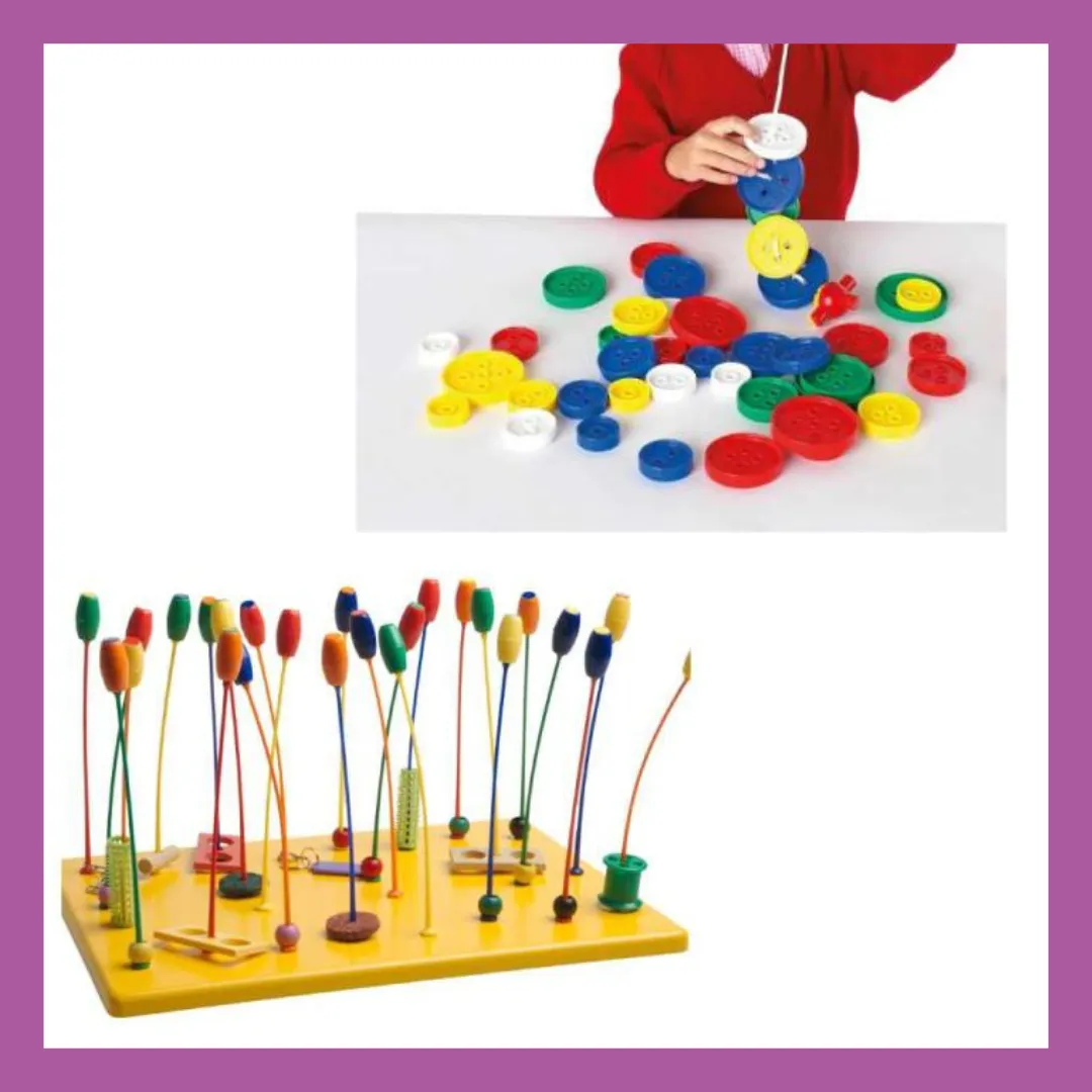 GYM 224 Sensory fidget kit with giant buttons