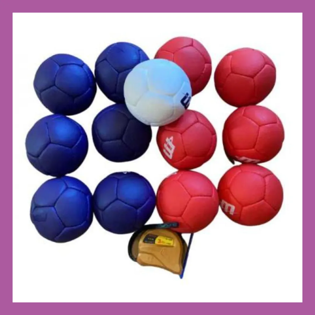 GYM 143 Boccia Set - with extendable ramp