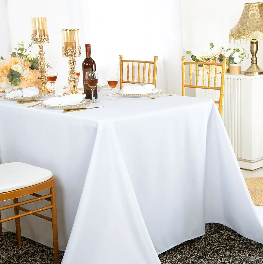 60" X 120" Polyester Tablecloth