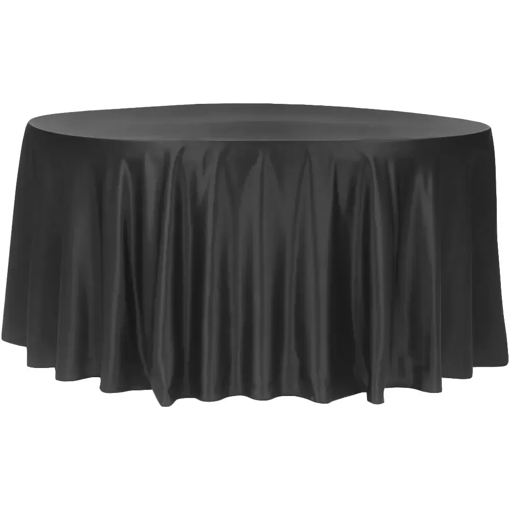 Round 108" Lamour Satin Tablecloth