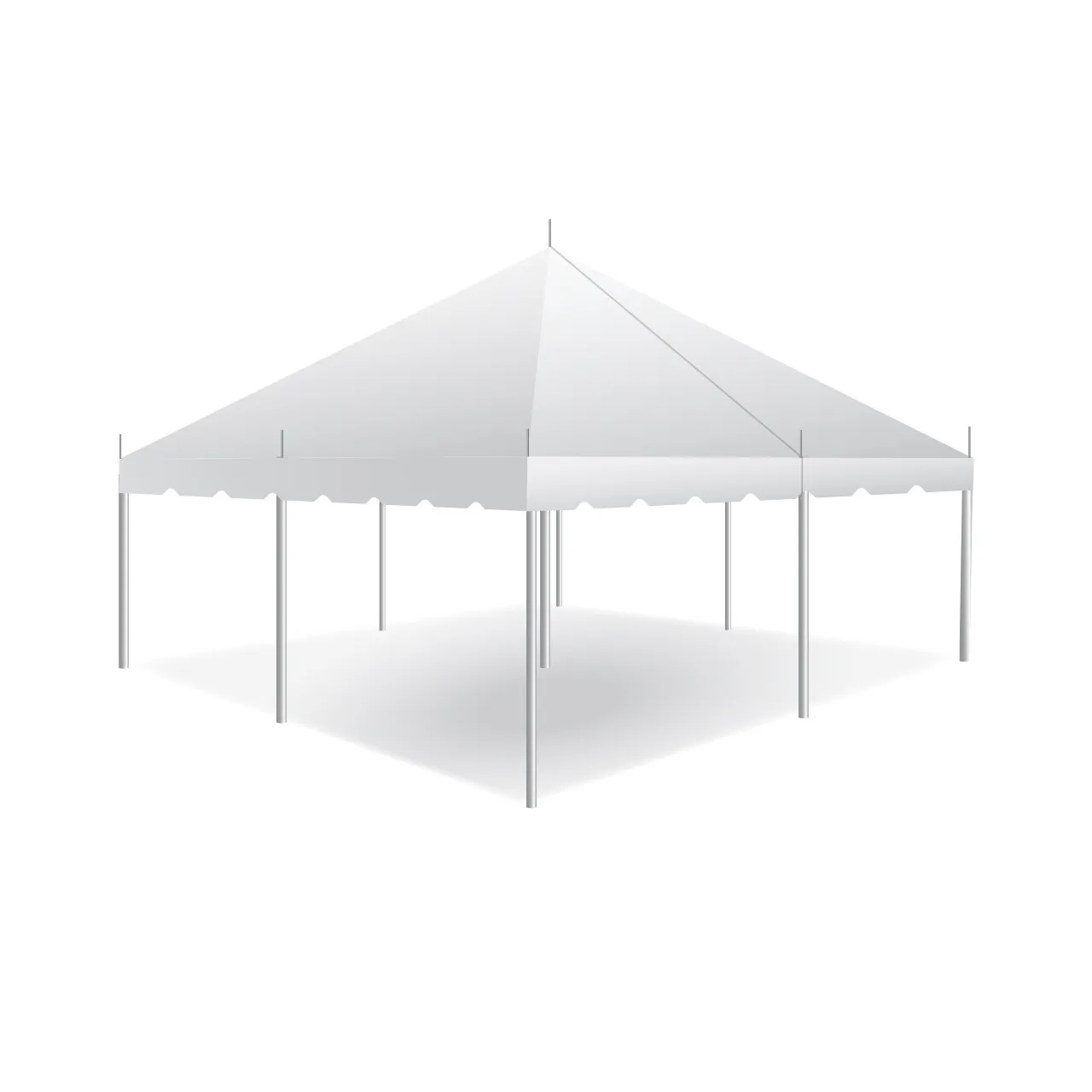 20' x 30' Frame Tent – Premium Tent Rental for Outdoor Events in Dallas Metroplex