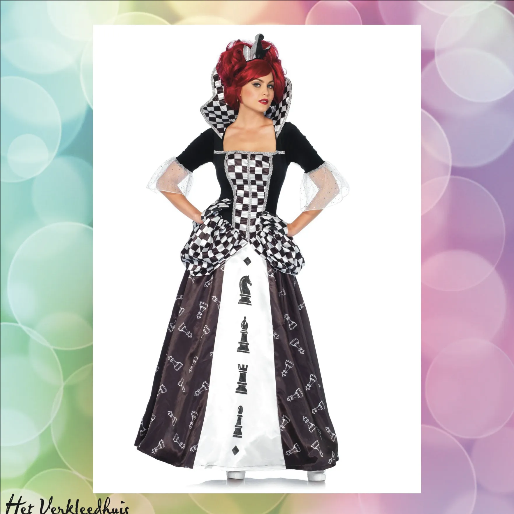 Wonderland Chess Queen dress huren