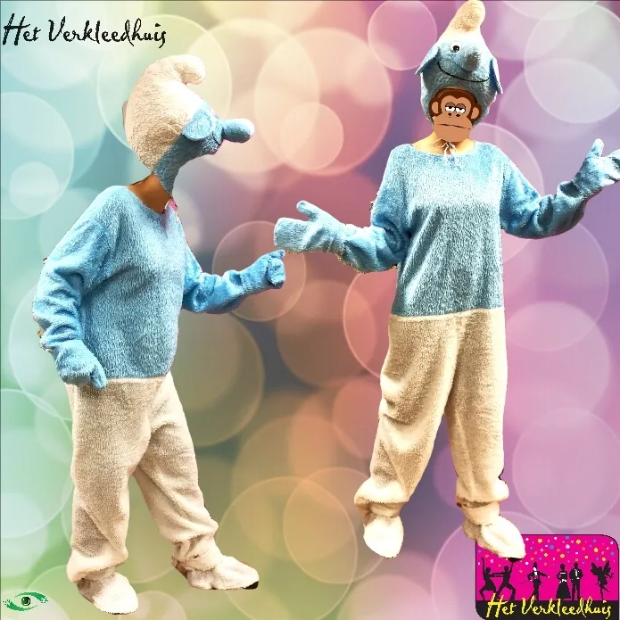 Smurf mascotte kostuum huren
