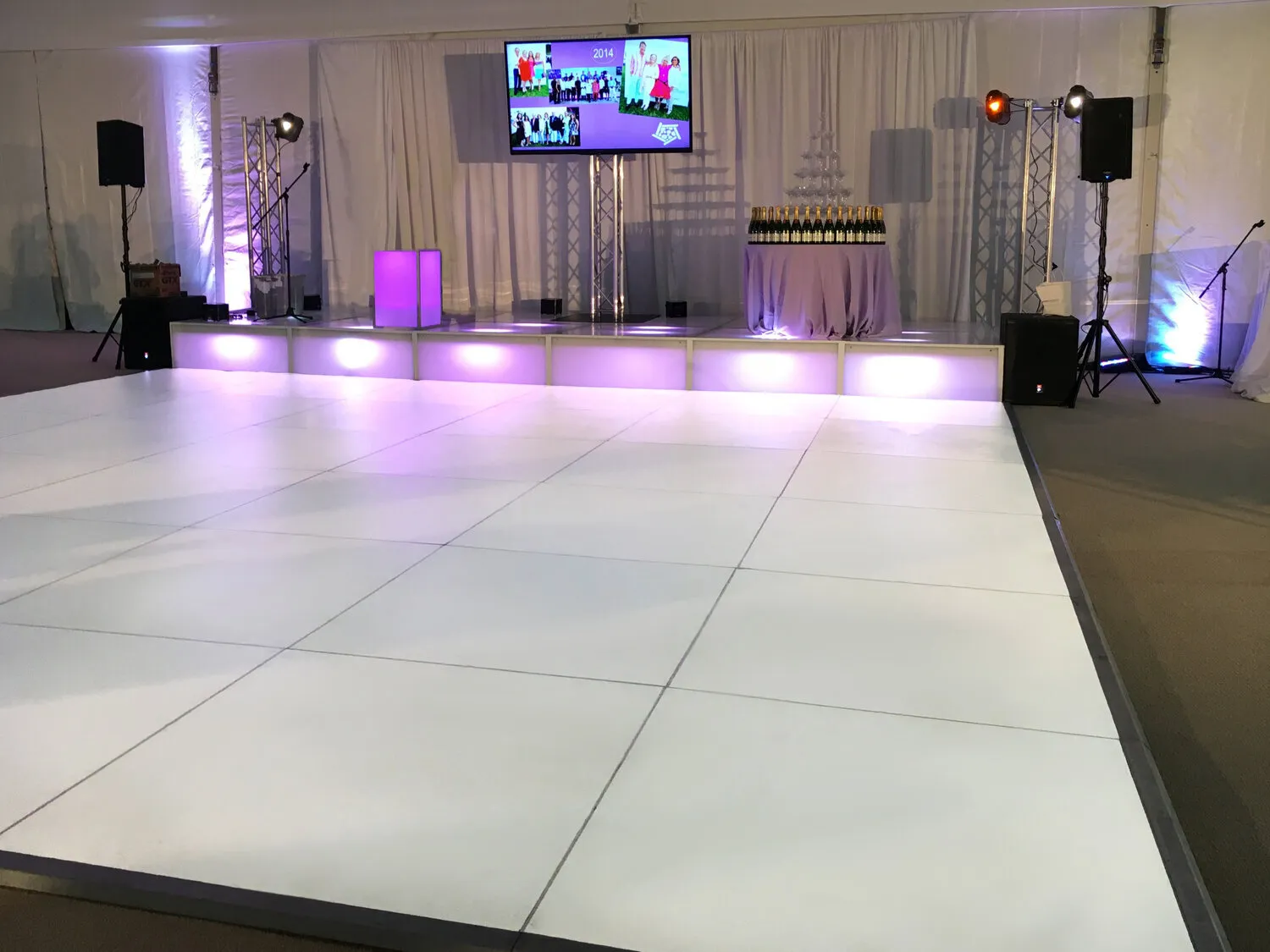 Dance Floor and Stages