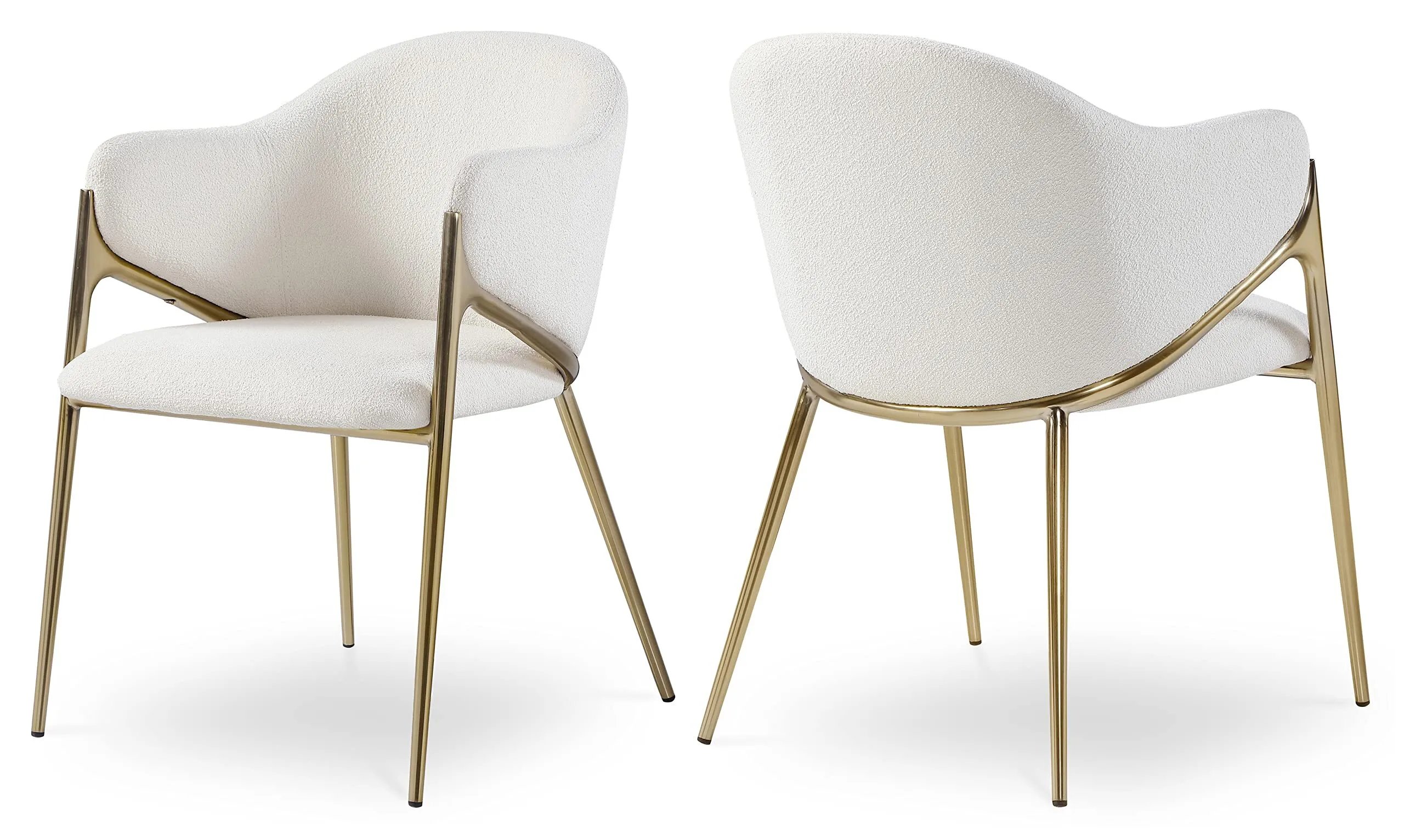 Arm chair golden legs