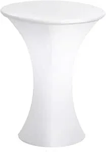 White Poseur Table