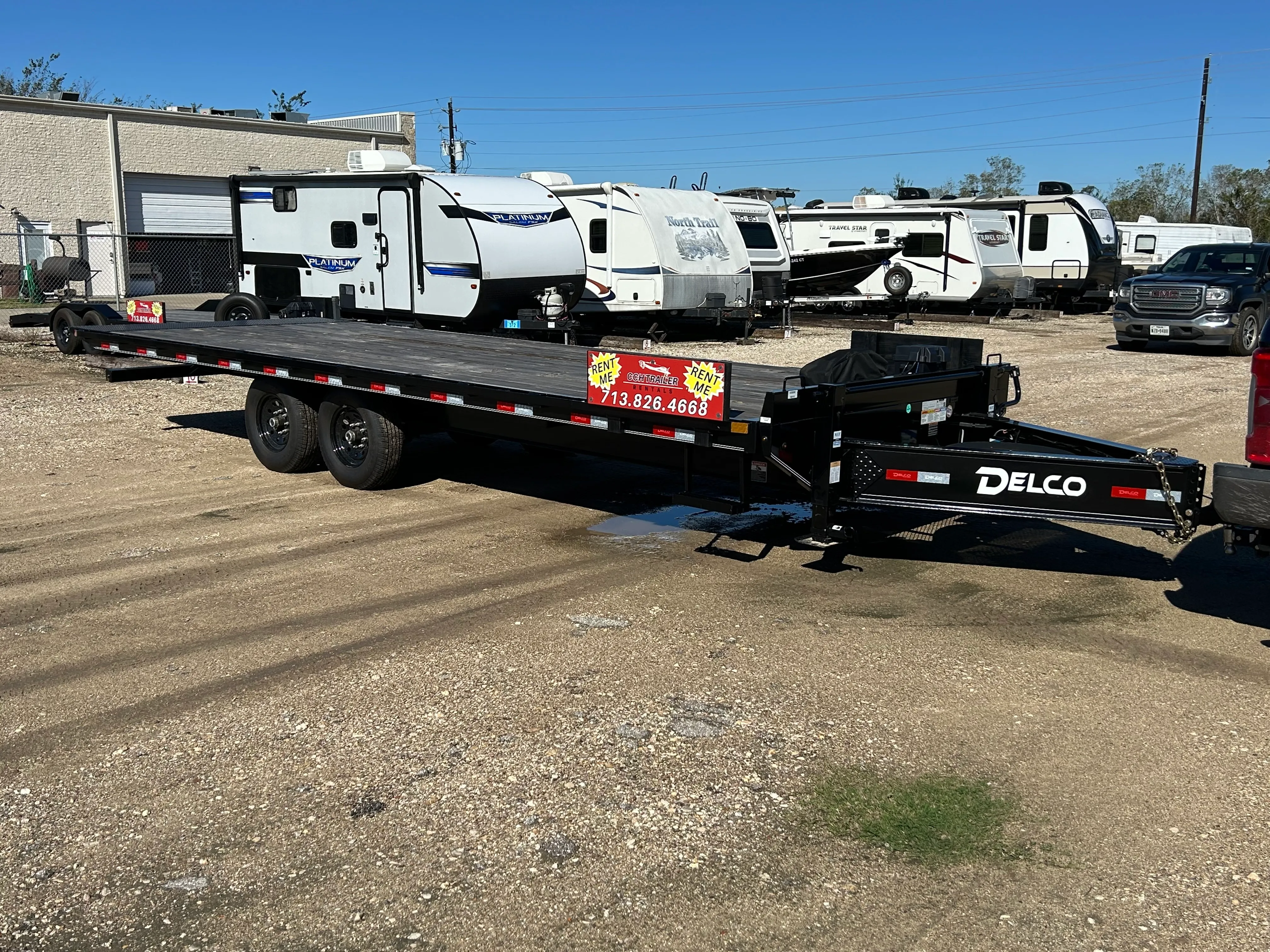 Deckover Tilt Trailer 24ft