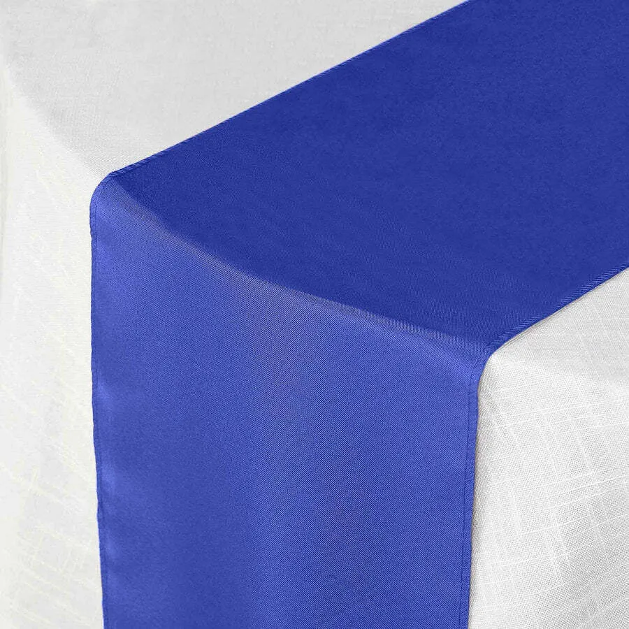 Polyester 12" X 108" Table Runner Royal Blue - Durable & Wrinkle-Resistant Table Decor