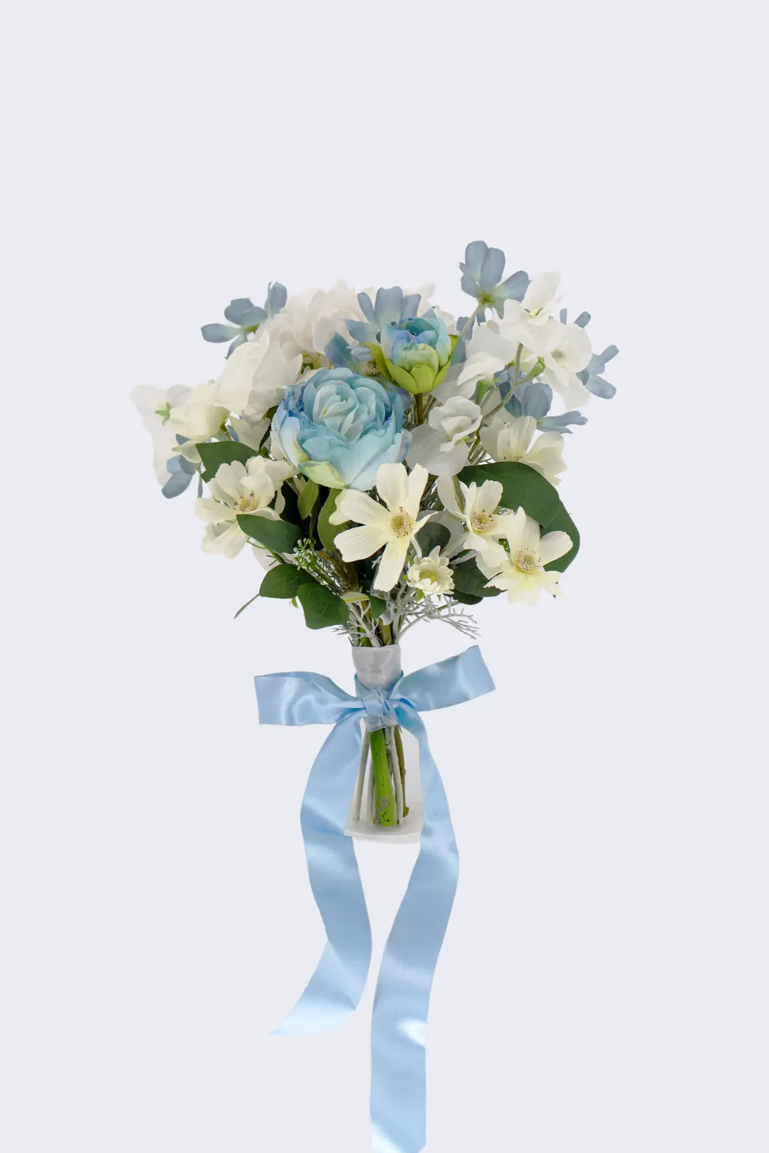 Dusty Blue Garden - Bridesmaid Bouquet