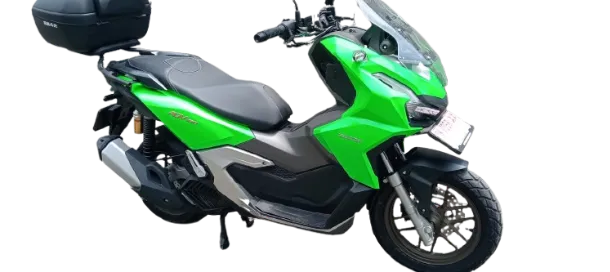 Honda ADV Green + Top Case