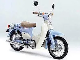Honda C70 Blue