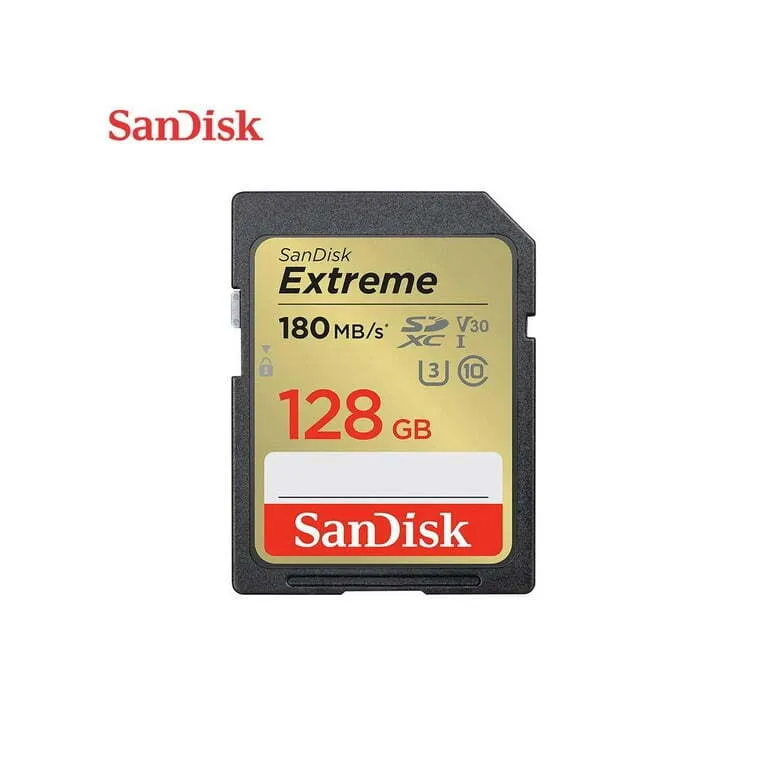 SD Card - SanDisk Extreme 180 MB/s U3 V30