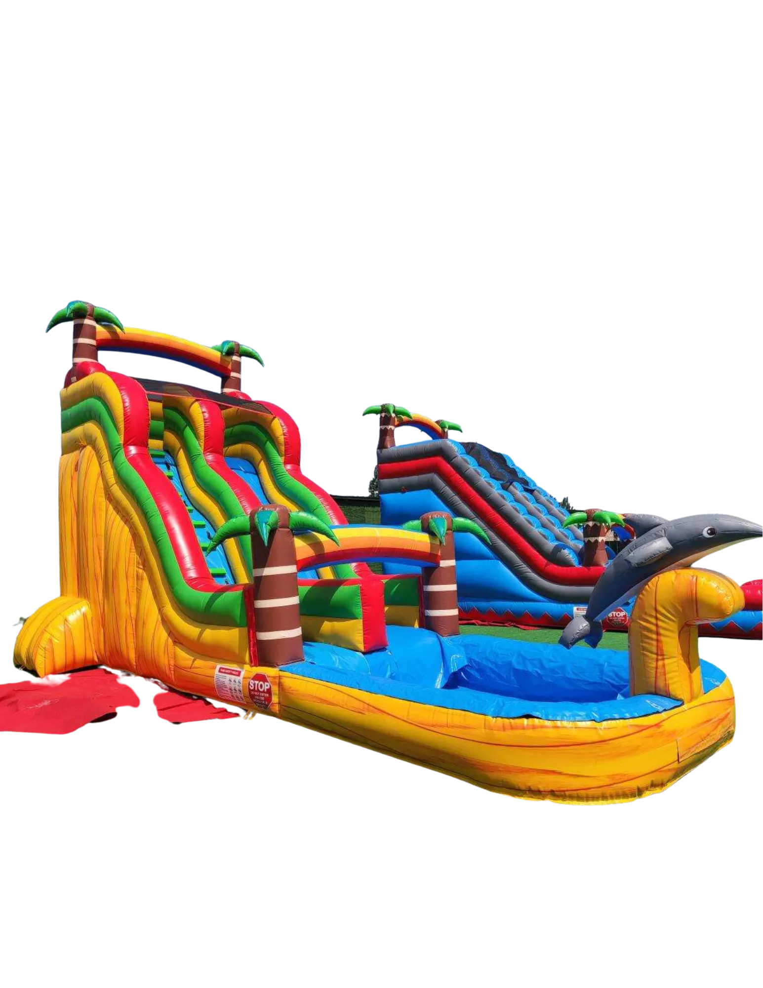 18 Ft Waterslide Newest and Best Table and Chair Rental Company