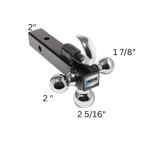 Triple Ball for 2" receiver