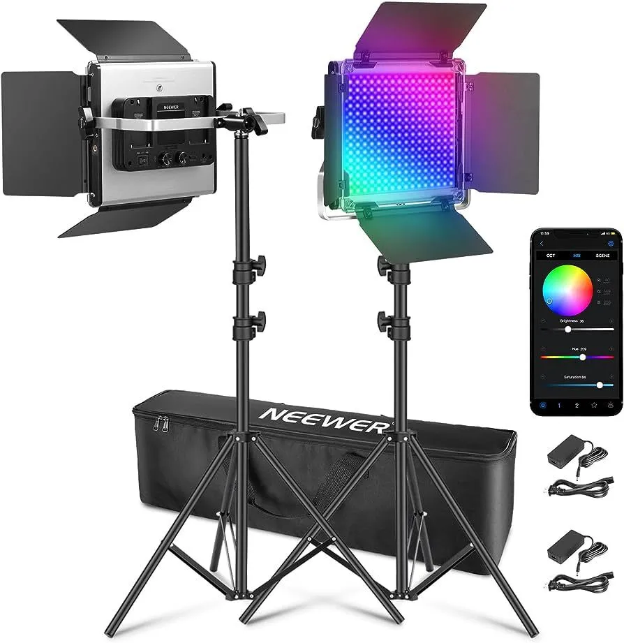 Neewer RGB LED Constant Video Lights