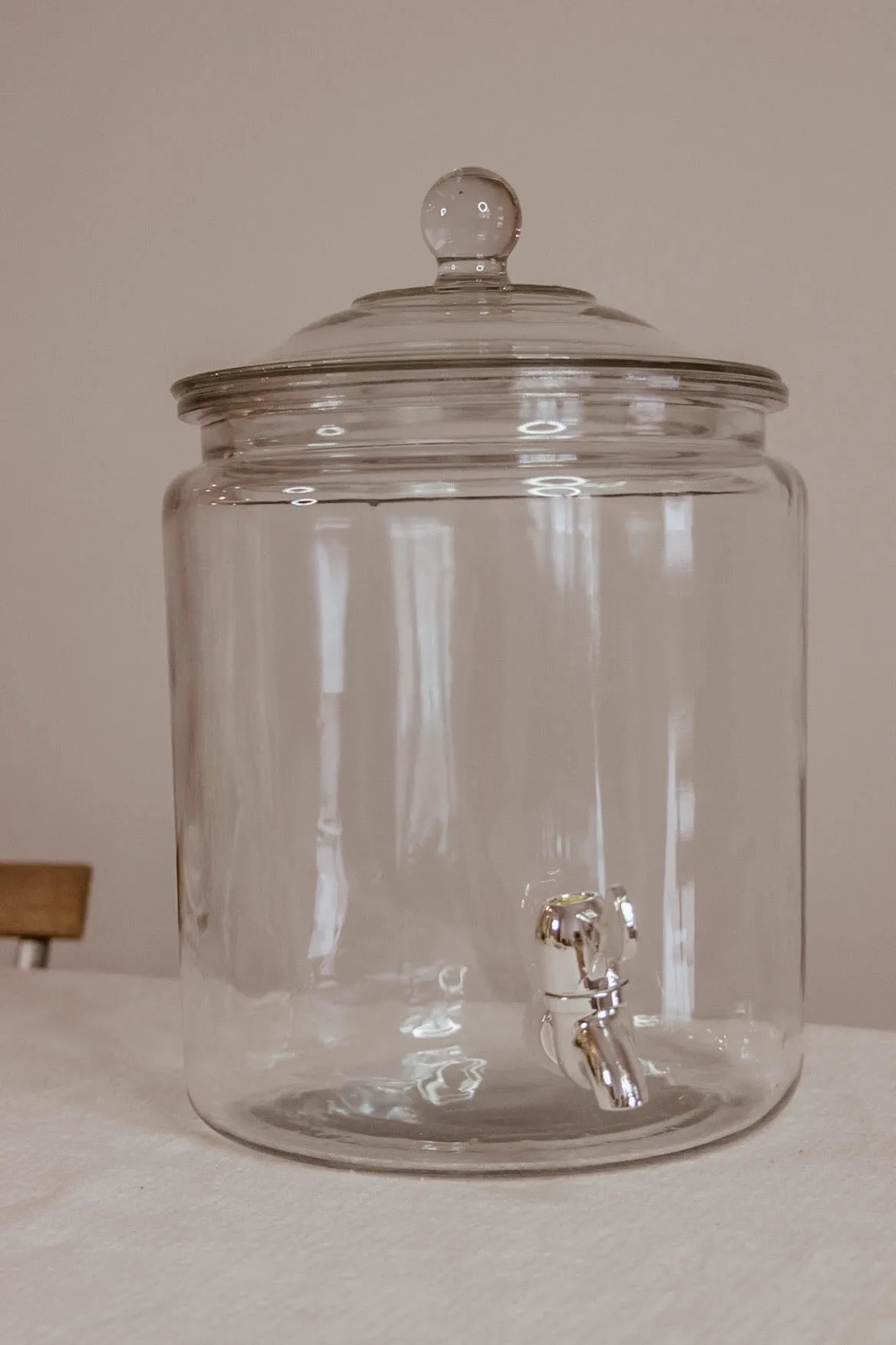 Glass Beverage Dispenser 