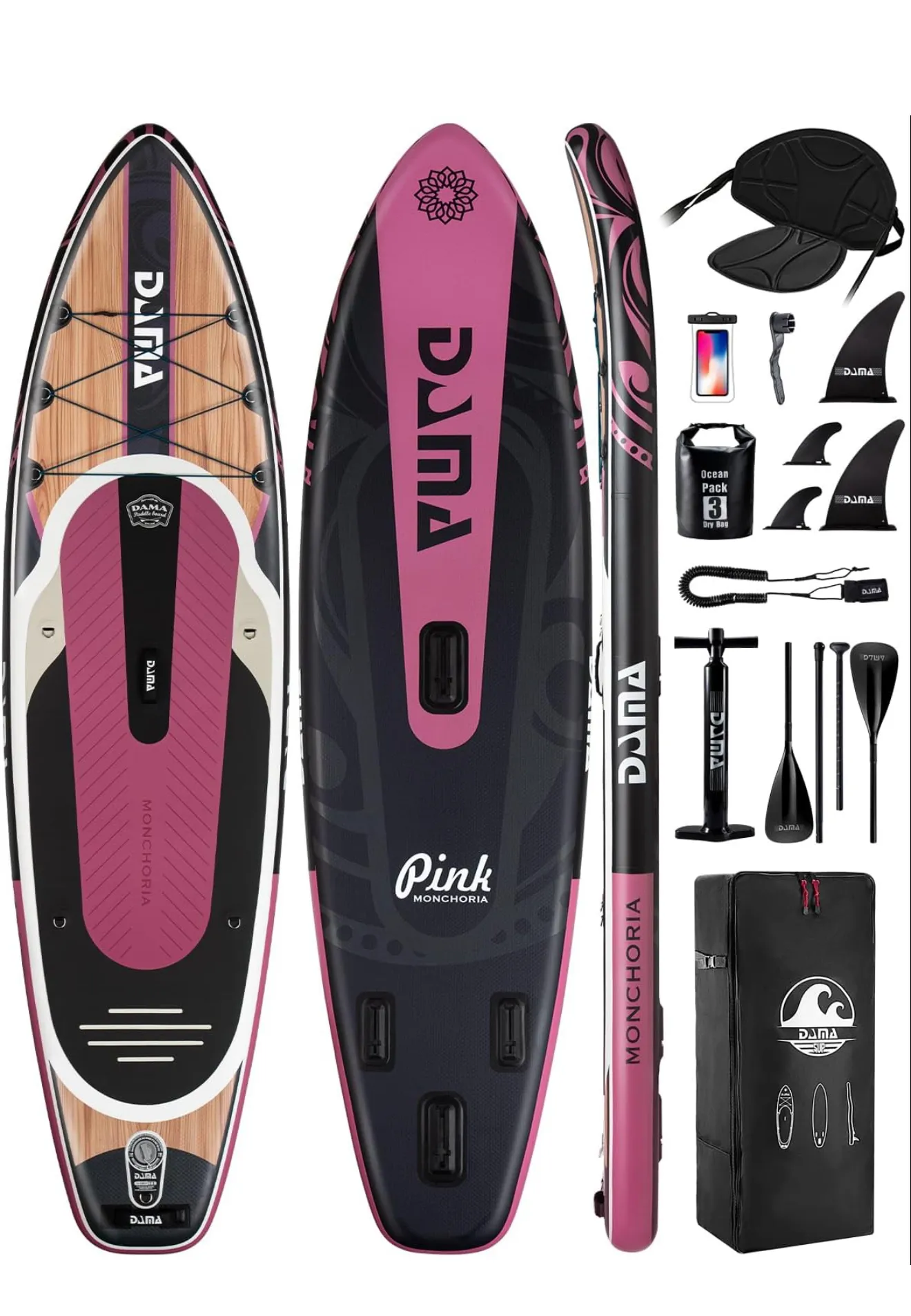 Paddleboard + Speaker + ice chest