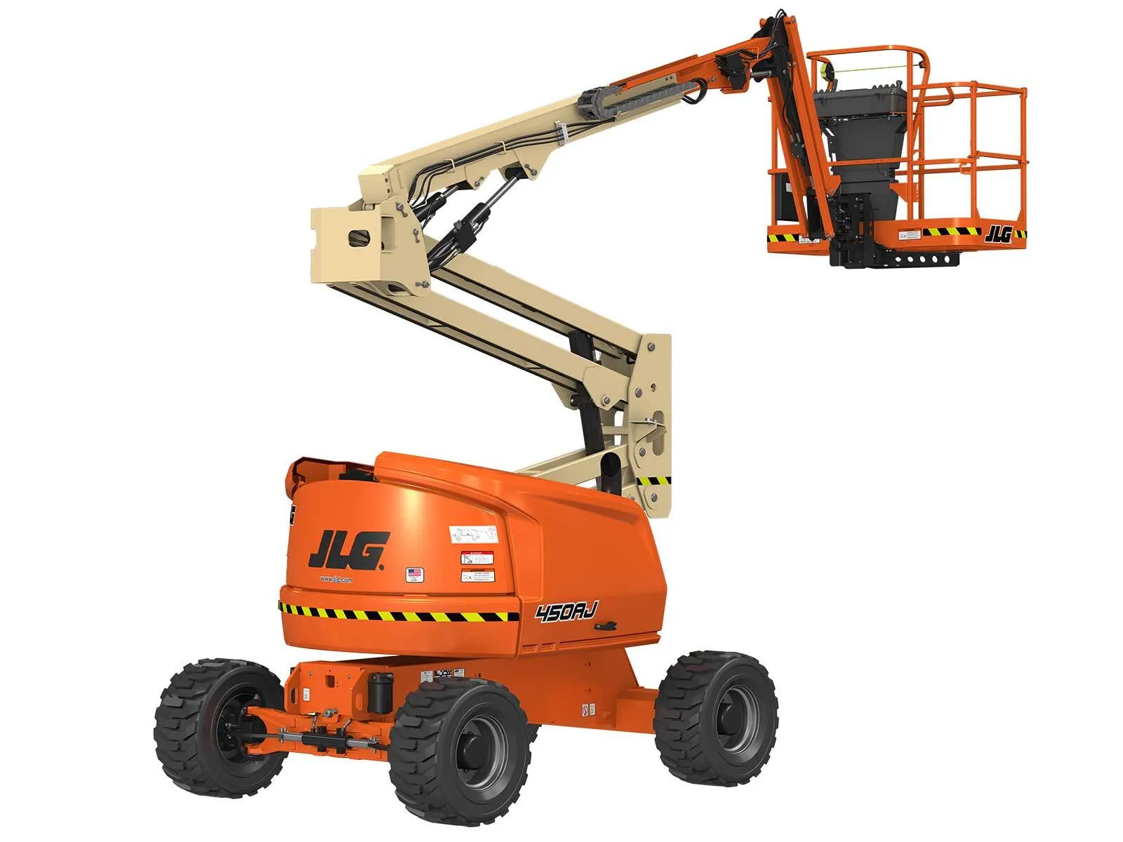 45' Articulating Man Lift w/Jib - Diesel