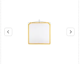 Matthews Solid Scrim White Artificial Silk (48”x48”)