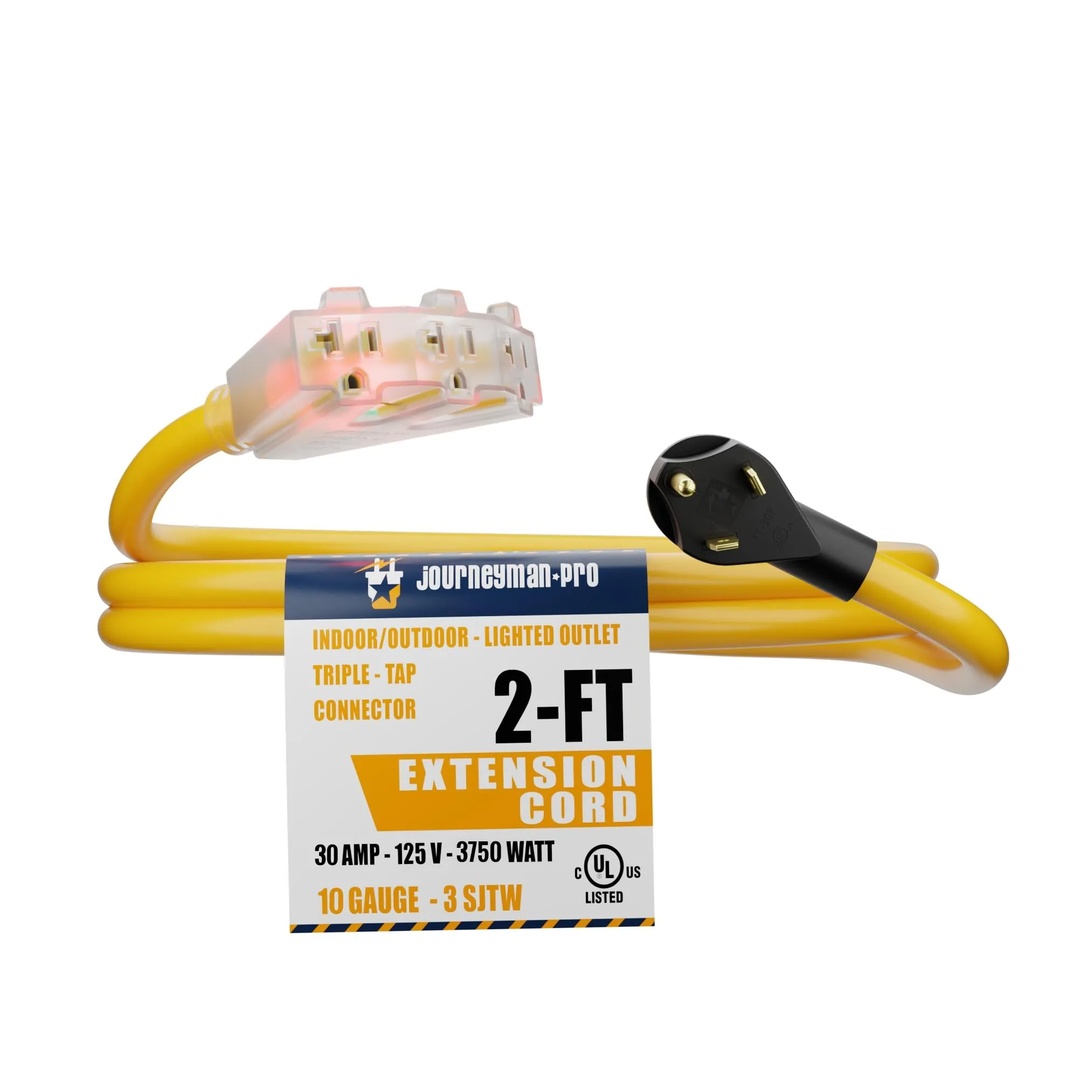 2’ 3-Way Splitter Heavy Duty A/C