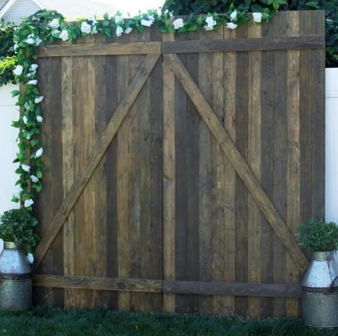 Barn Door Backdrop