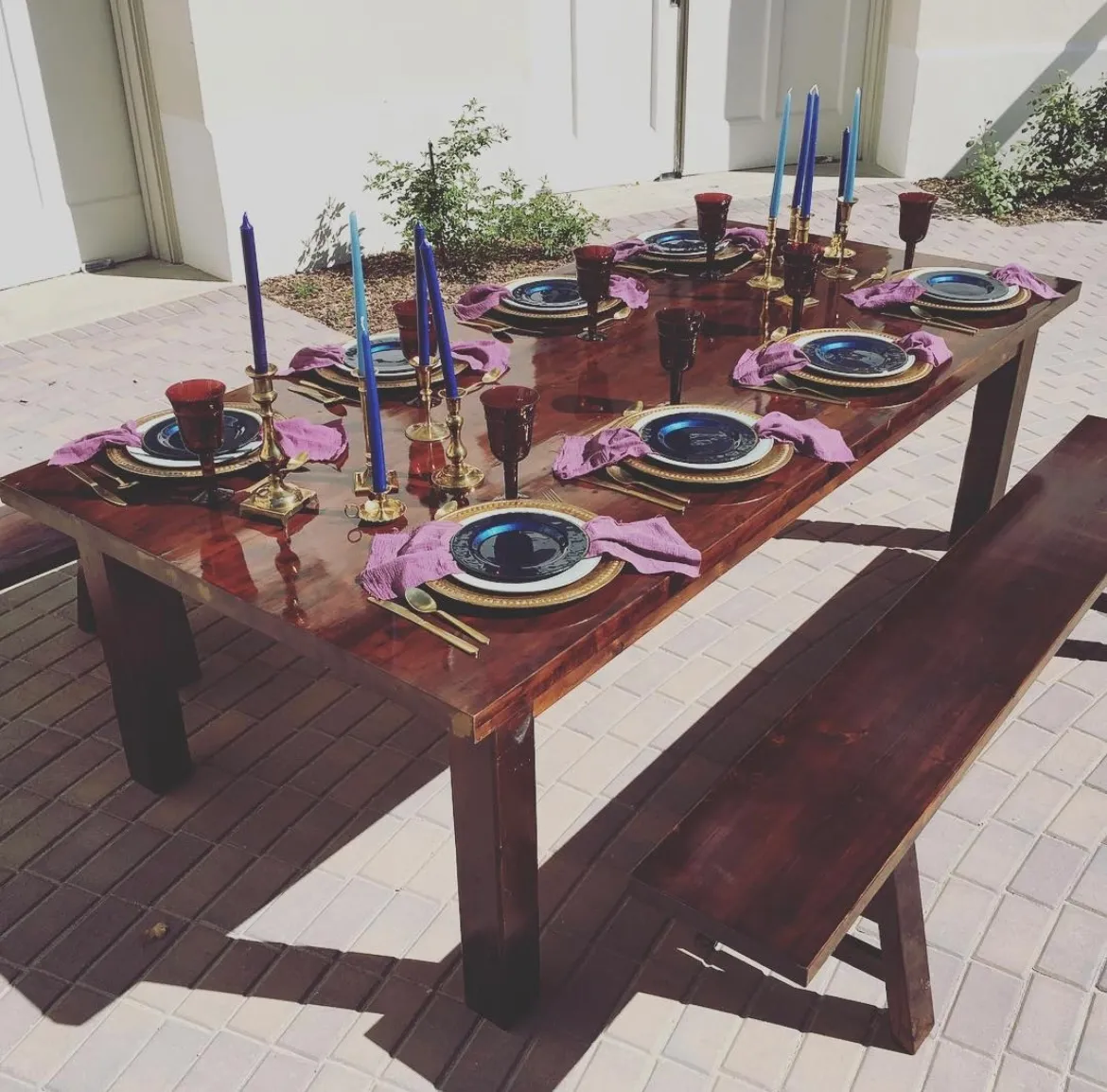 Wood Benches