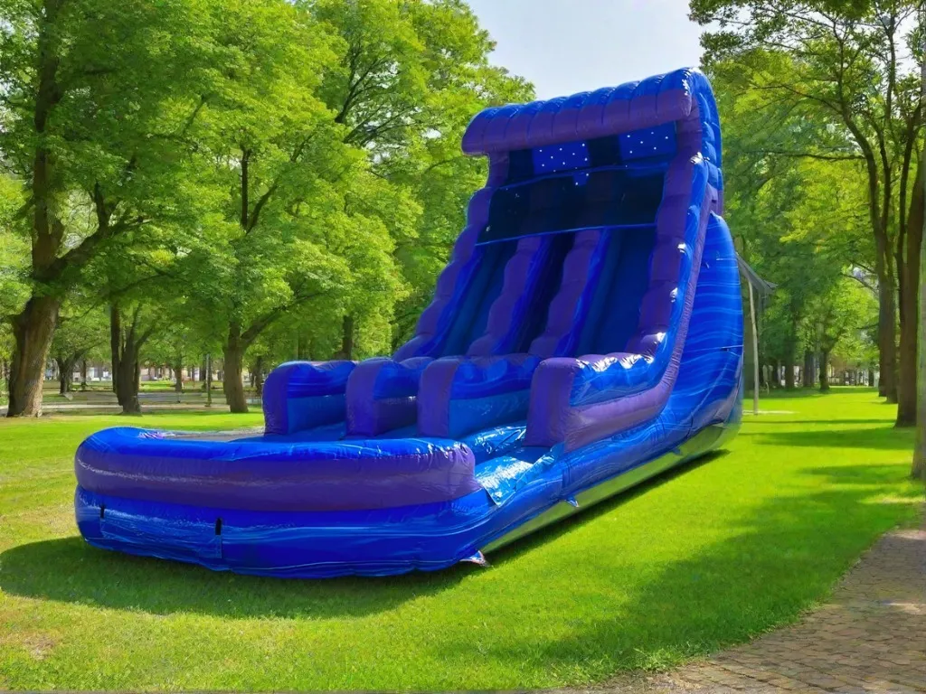 Blue Wave Splash