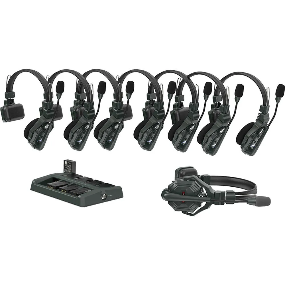 Production Support - Hollyland Solidcom Intercom System (8 Units)