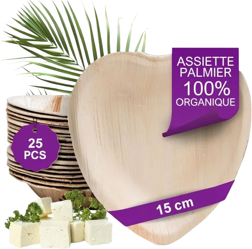 Vaiselle Ecologique - Coeur