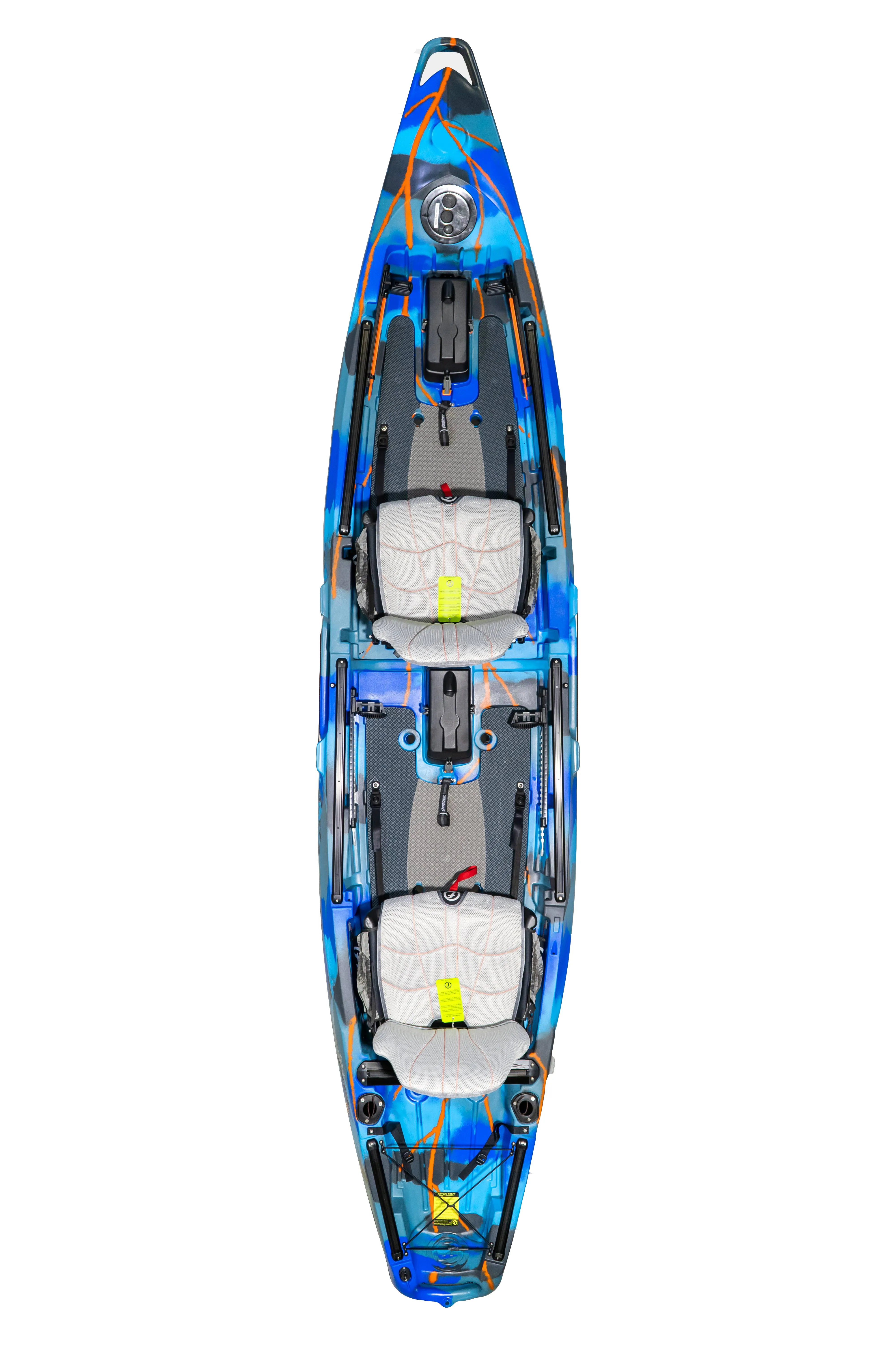 Tandem Kayak + PFD's + Paddles