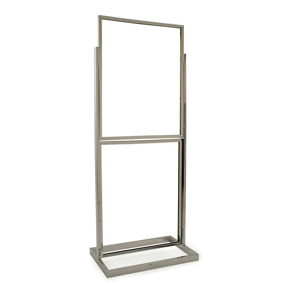 Sign Holder Chrome Bulletin 22" Wx28 H 