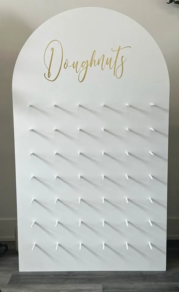 White Donut Wall