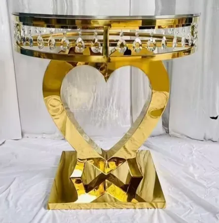 Gold Cake Table