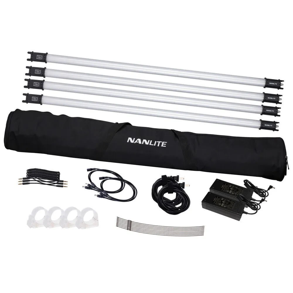 Nanlite Pavotube 30c 4 tube kit with nanlink and tube mount