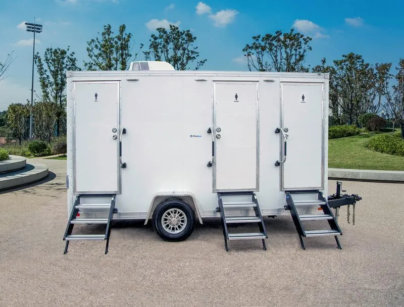 3 Station Restroom Trailer