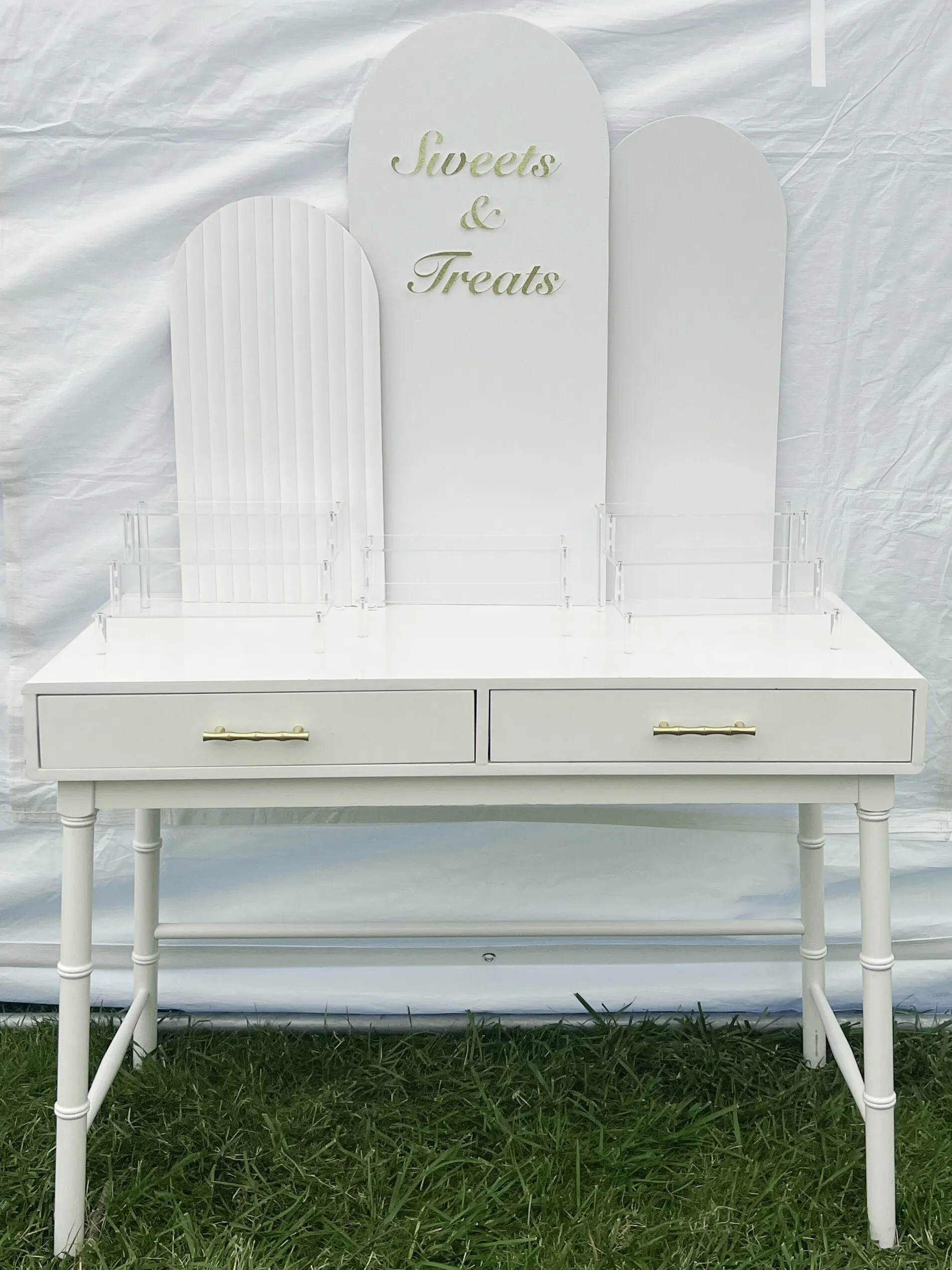White Sweets Table