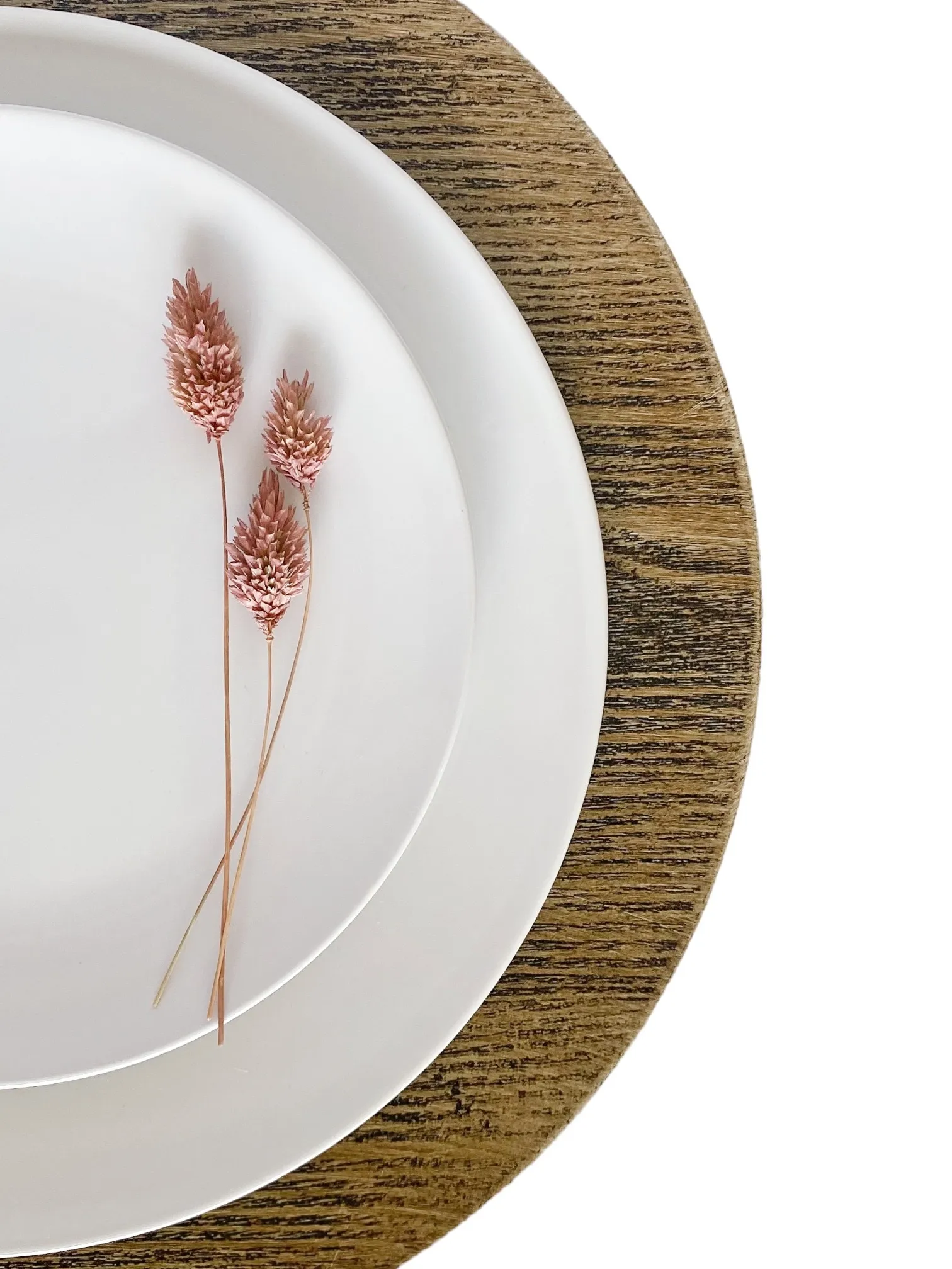 Wood Charger Plates