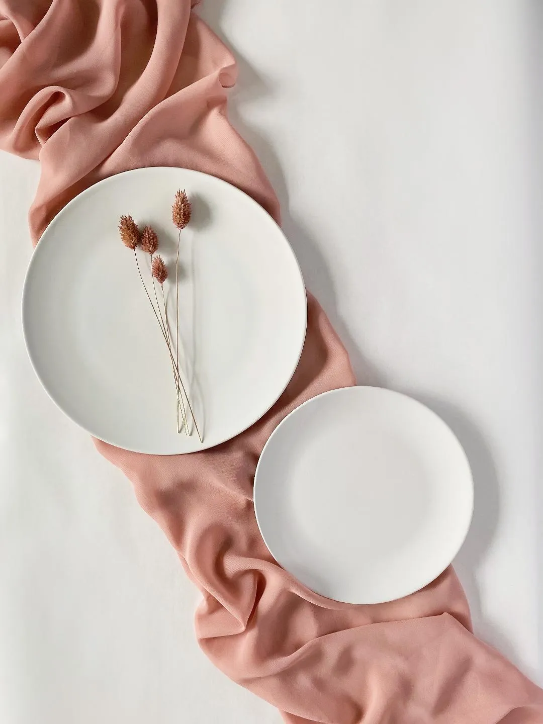 Simple White Plates