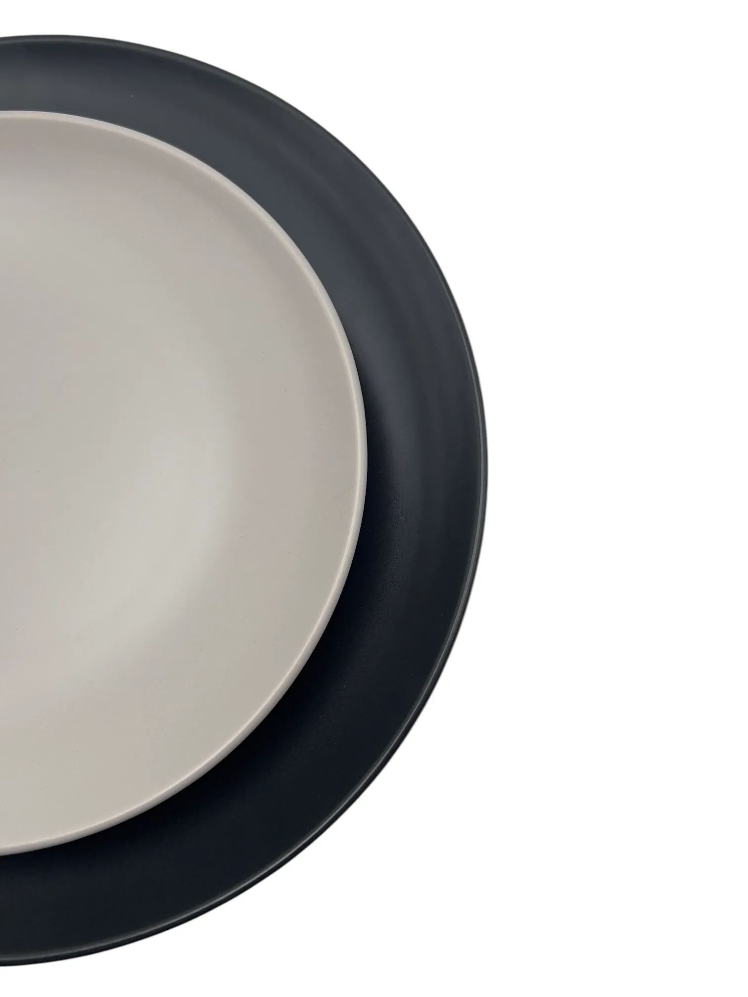 Gray  Dessert Plate