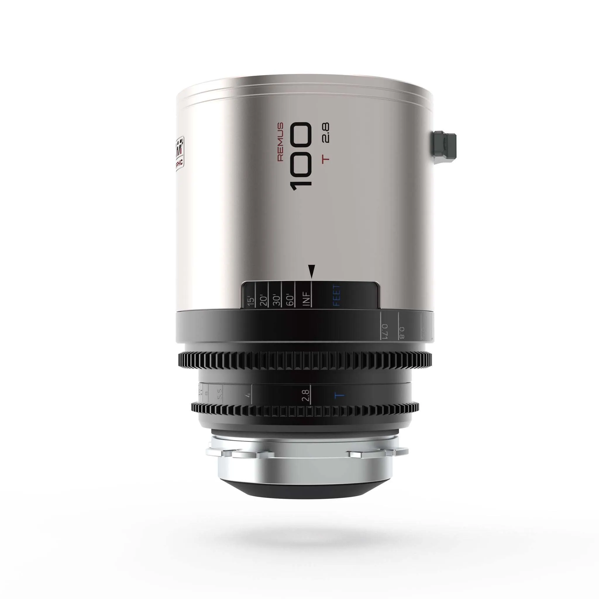 BLAZAR LENS Remus 100mm T2.0 Full-Frame 1.5x Anamorphic Lens (ARRI PL, Blue Flare)