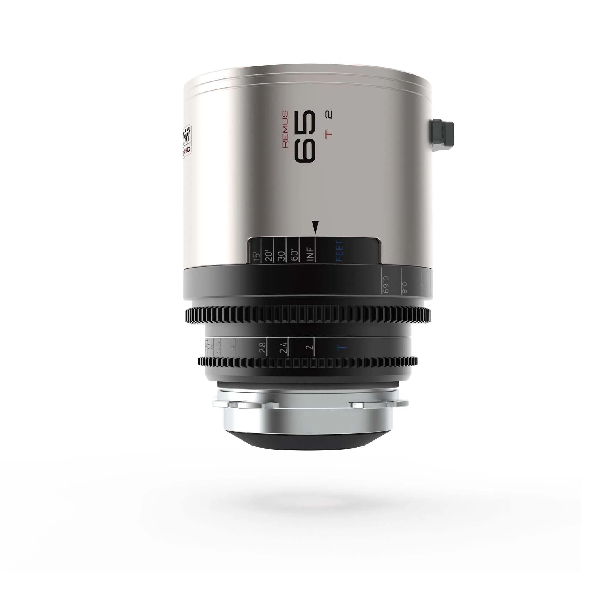 BLAZAR LENS Remus 65mm T2.0 Full-Frame 1.5x Anamorphic Lens (ARRI PL, Blue Flare)