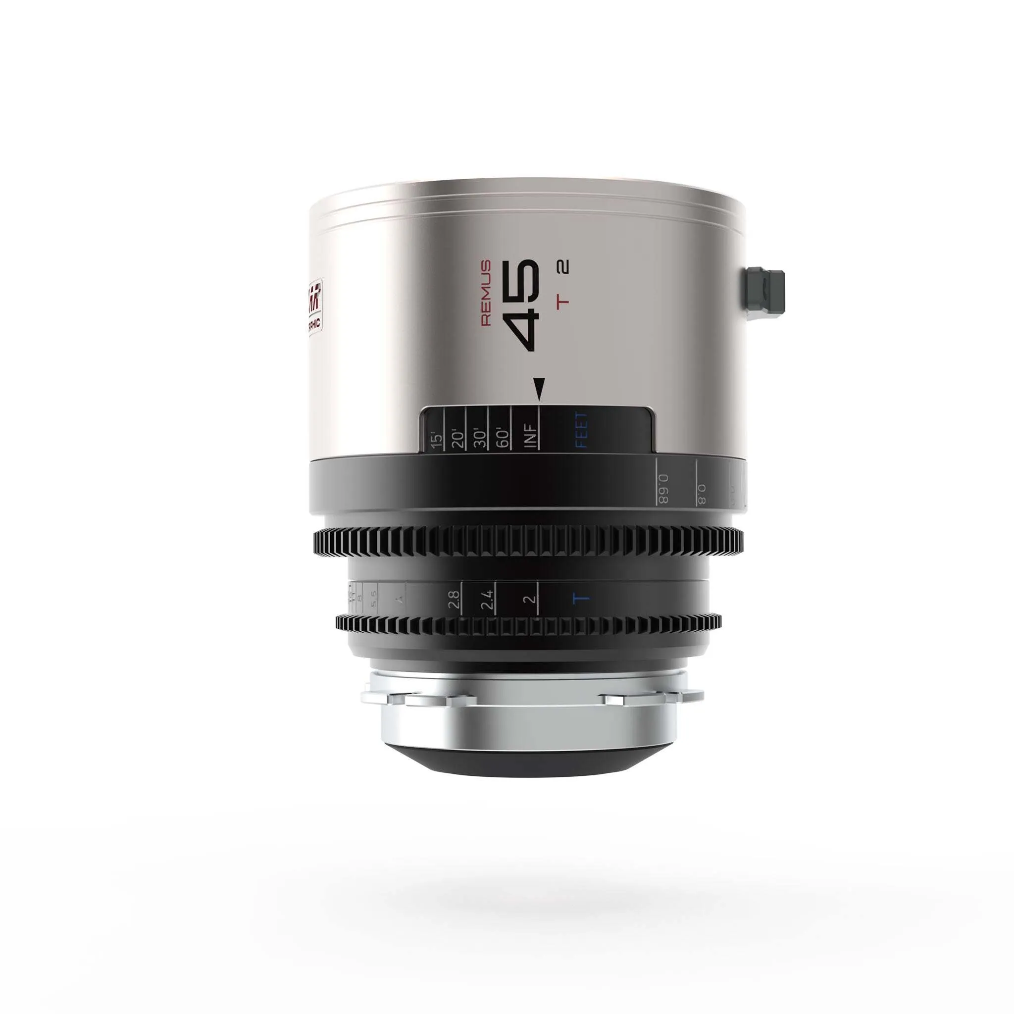 BLAZAR LENS Remus 45mm T2.0 Full-Frame 1.5x Anamorphic Lens (ARRI PL, Blue Flare)