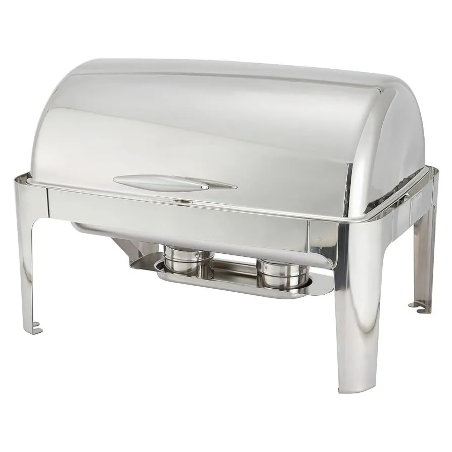 8 Quart Full-Size Roll Top Chafer